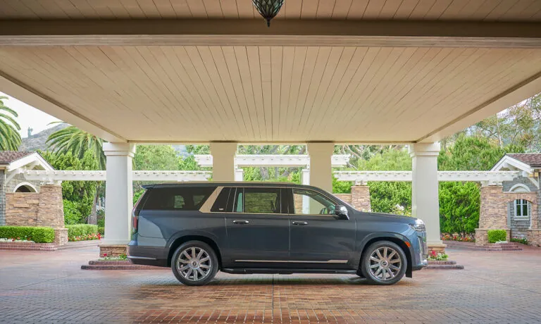Cadillac outside of Montage Laguna Beach