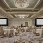 Grand Ballroom with table setup
