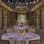 Grand Ballroom Courtyard at night