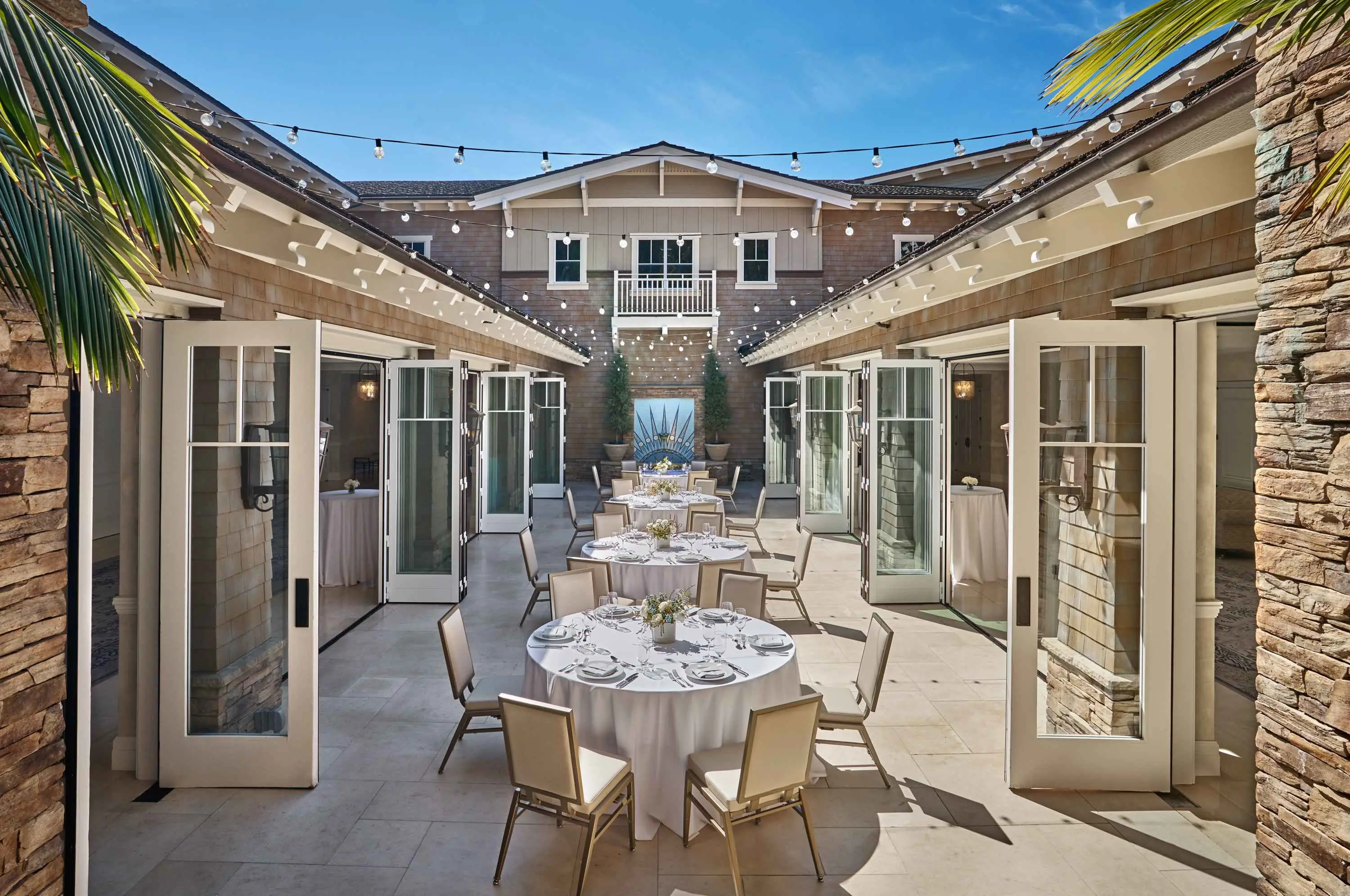 Grand Ballroom Courtyard during the daytime