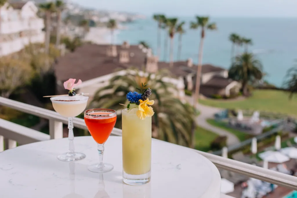 Cocktails at Montage Laguna Beach