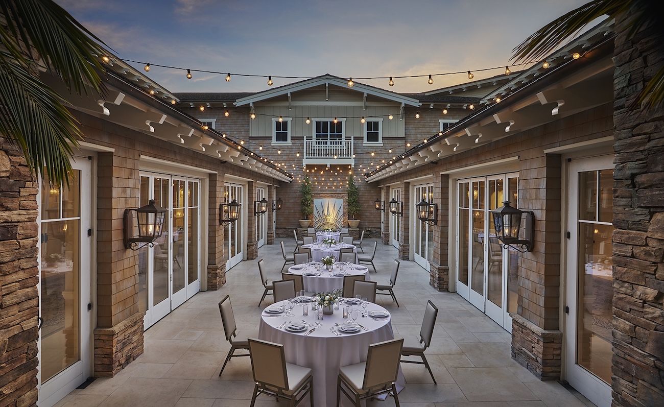 event space at Montage laguna beach