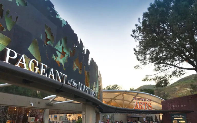 Pageant of Masters entrance