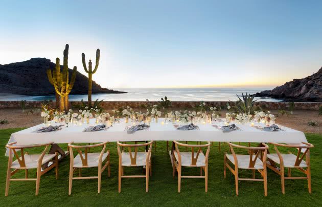 Private dining with a view