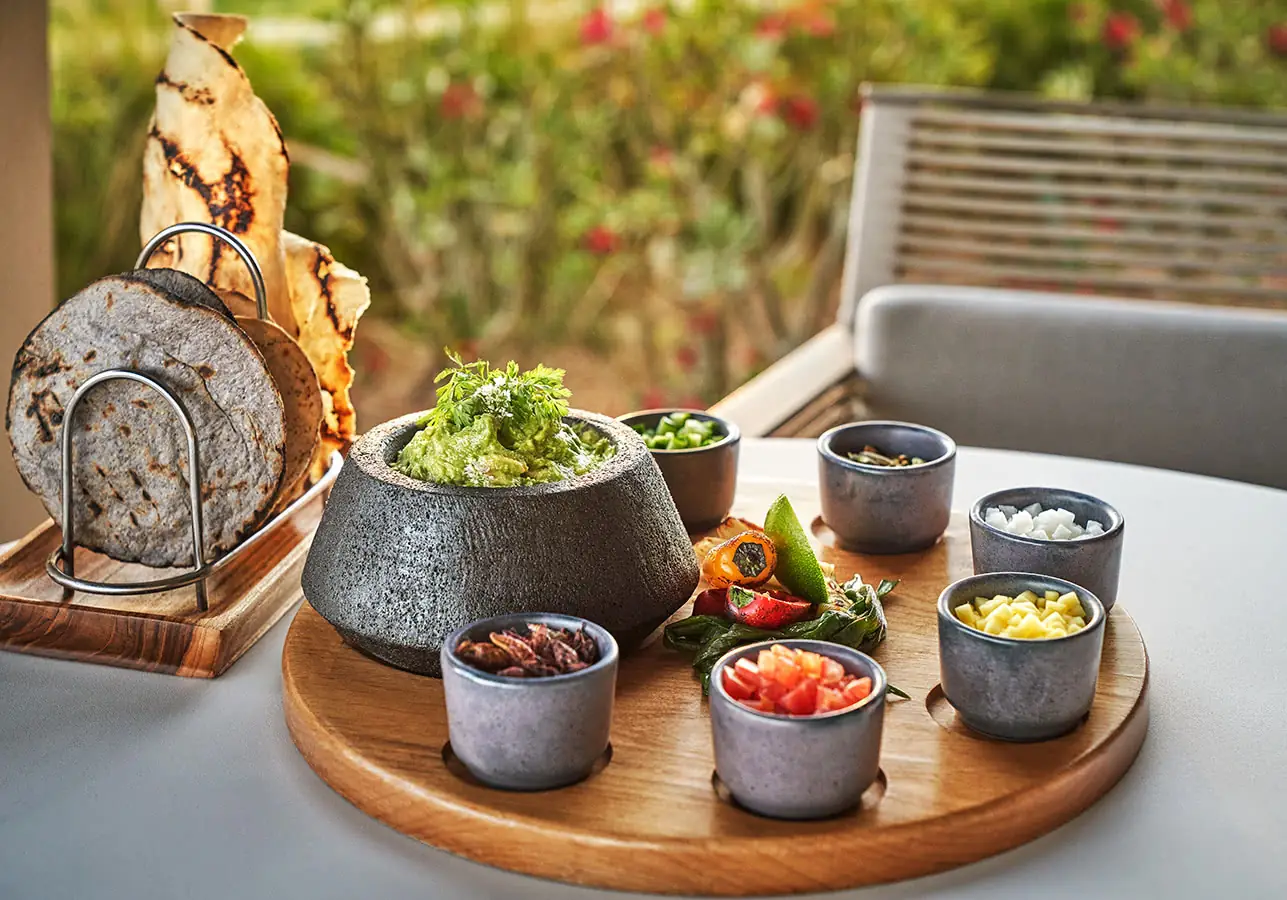 In Room Dining guacamole