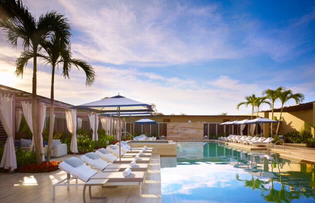 The pool at Montage Los Cabos.