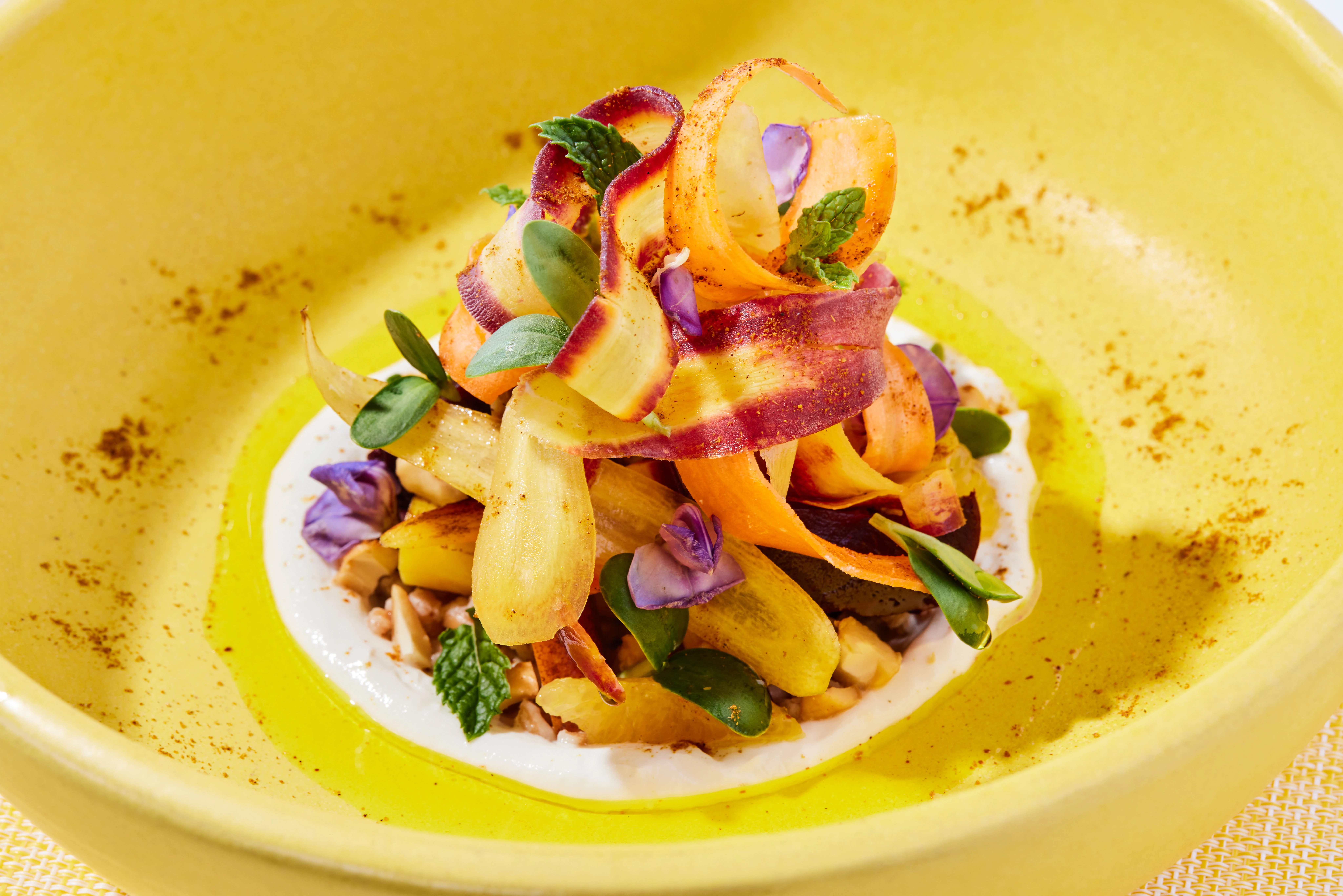 Cuisine at Marea restaurant at Montage Los Cabos