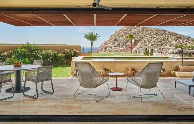 Marea Suite Patio at Montage Los Cabos