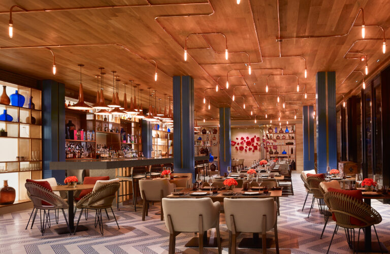 Interior of Mezcal at Montage Los Cabos
