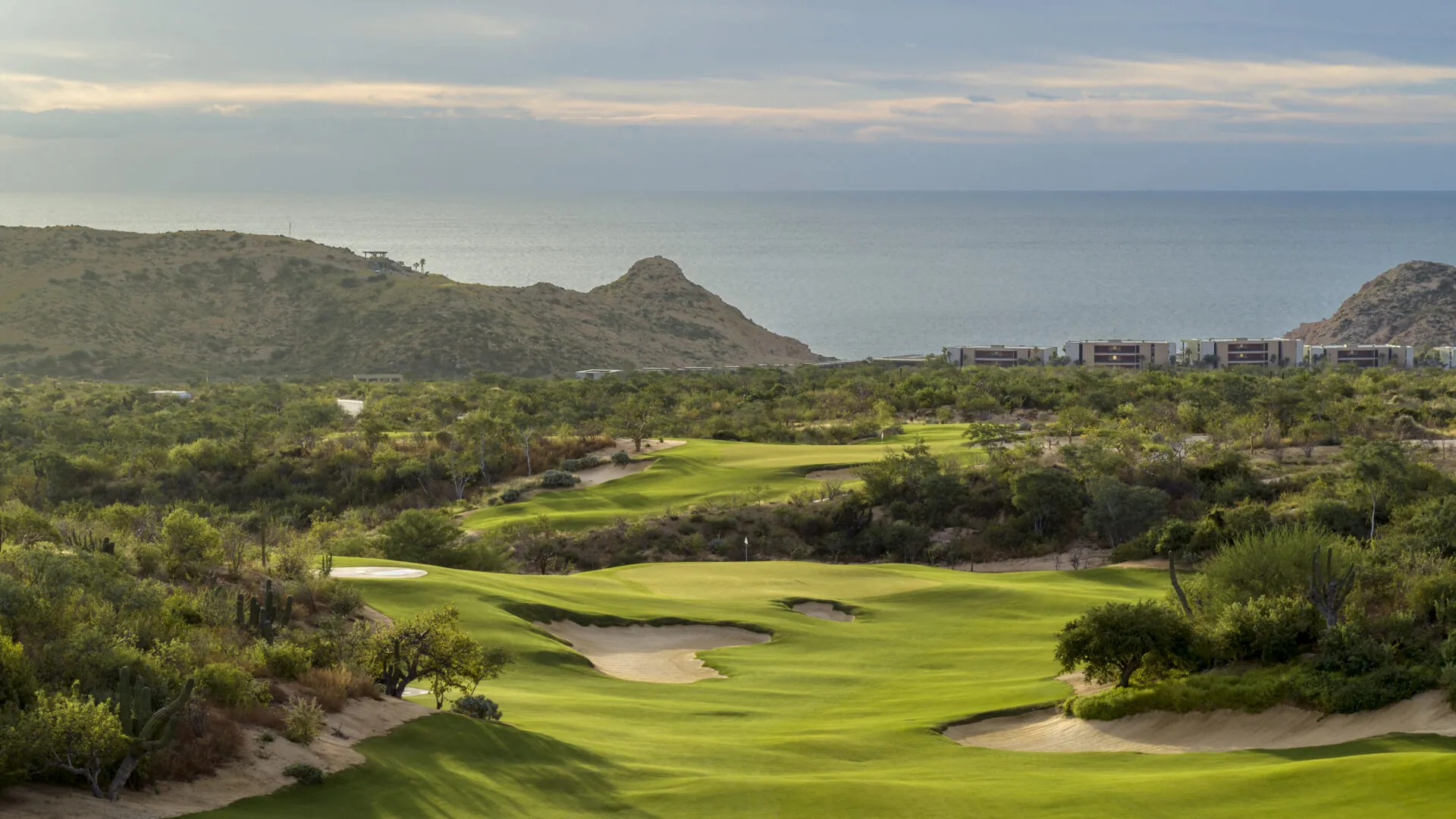 Views of the ocean from the Twin Dolphin Golf Club.