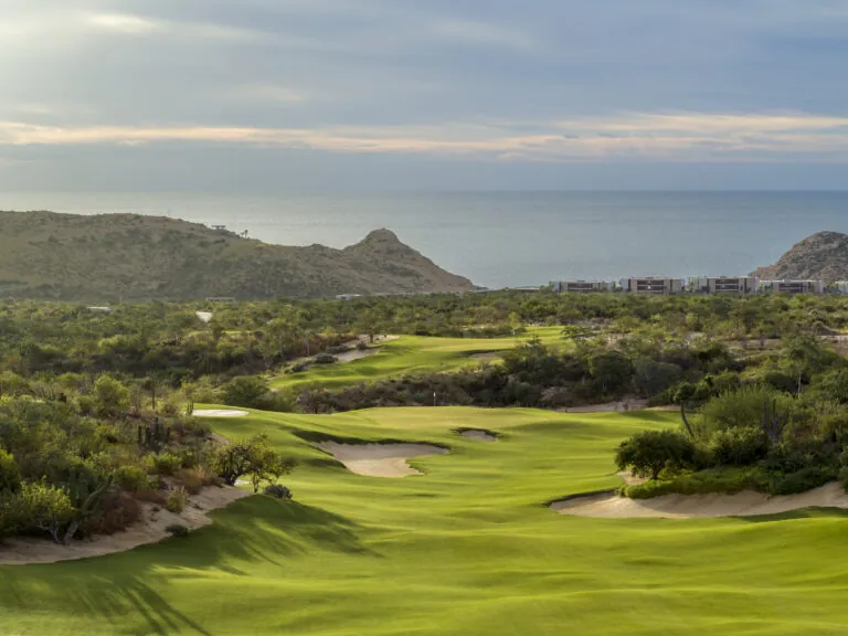 Views of the ocean from the Twin Dolphin Golf Club.
