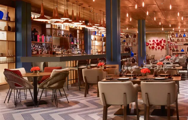 Interior of Mezcal at Montage Los Cabos