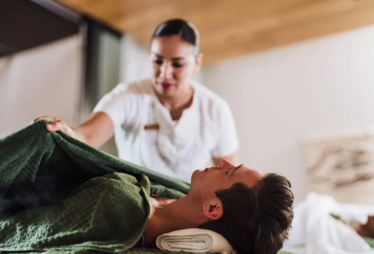 Spa treatment at Montage Los Cabos