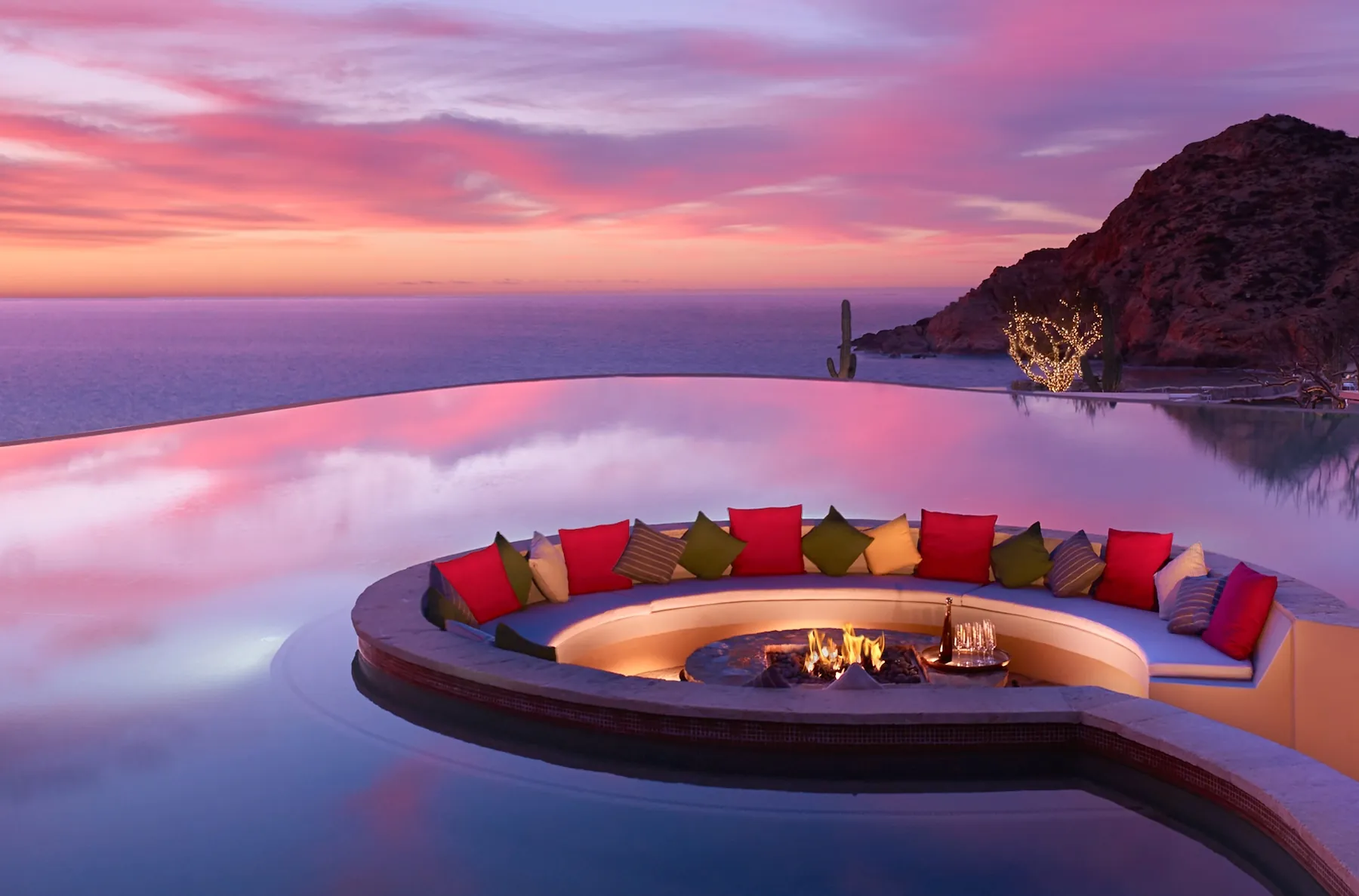 Montage Los Cabos view from sky pool