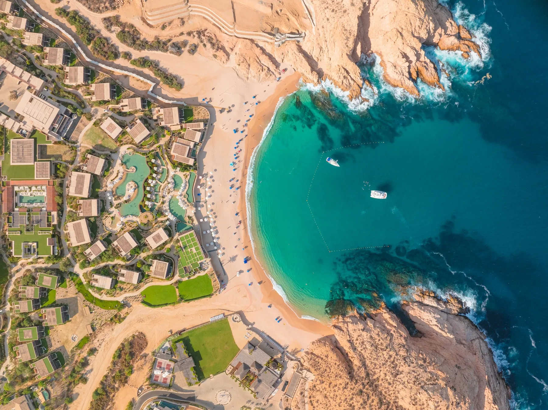 Aerial Overview of Montage Los Cabos