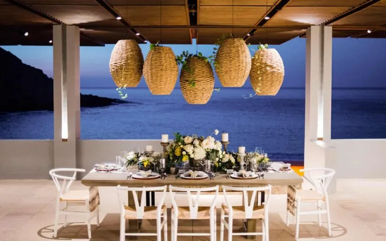 private dining at Montage Los Cabos