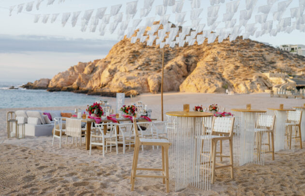 Beach event at Montage Los Cabos