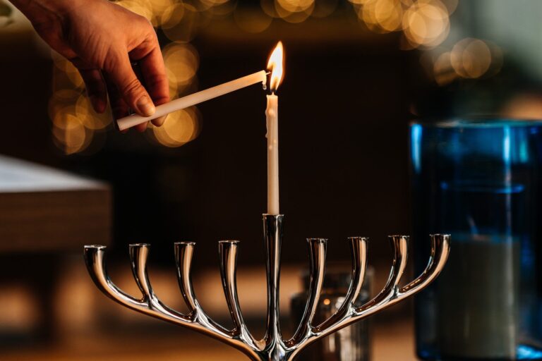 Hanukkah Lighting