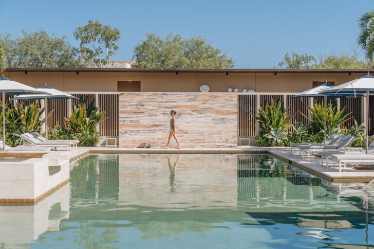 Woman at Spa Montage pool