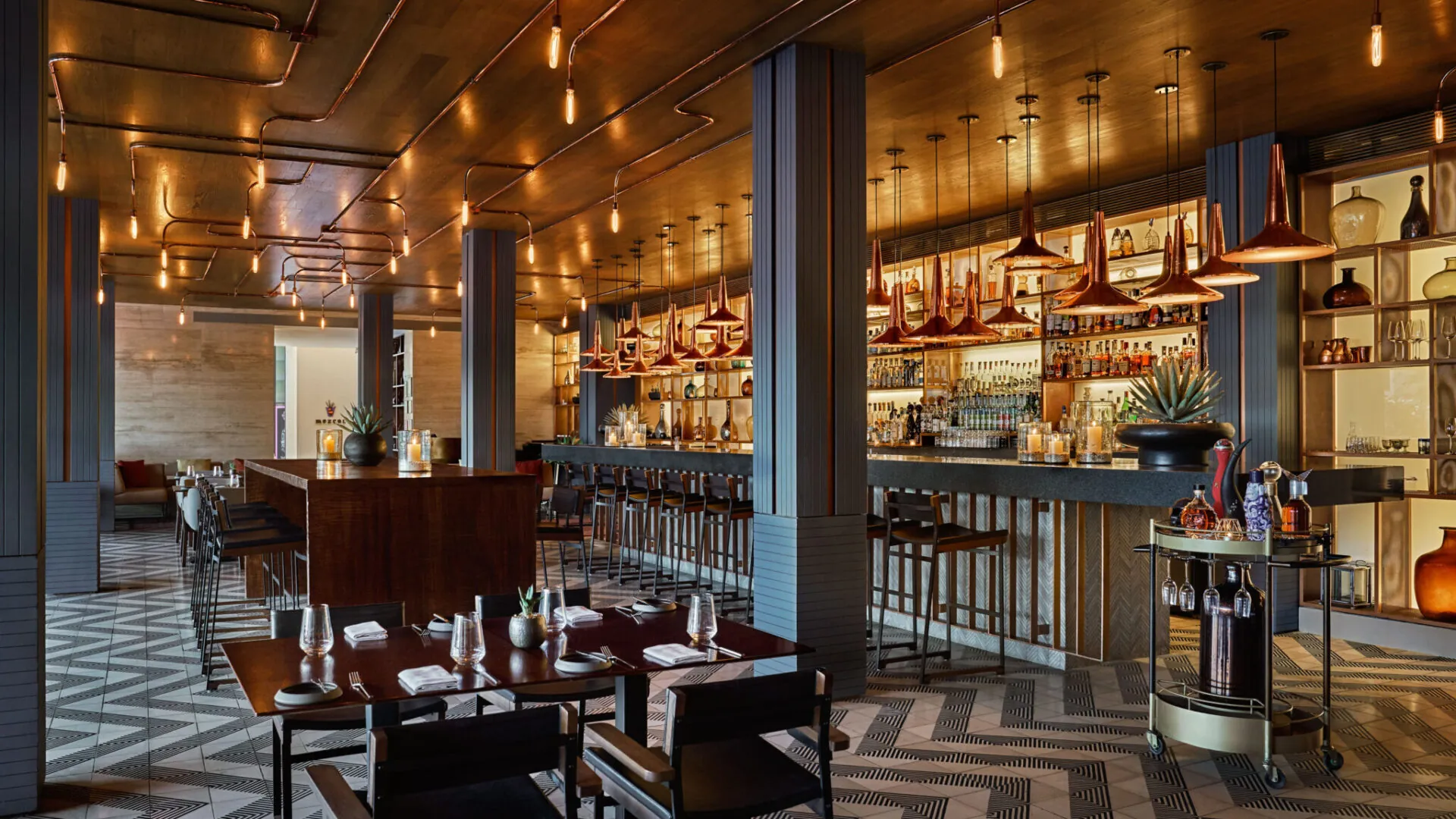 Interior of Mezcal