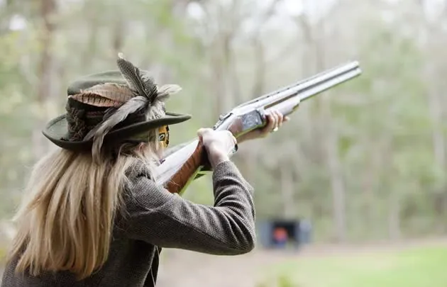 Woman at PB Shooting Club