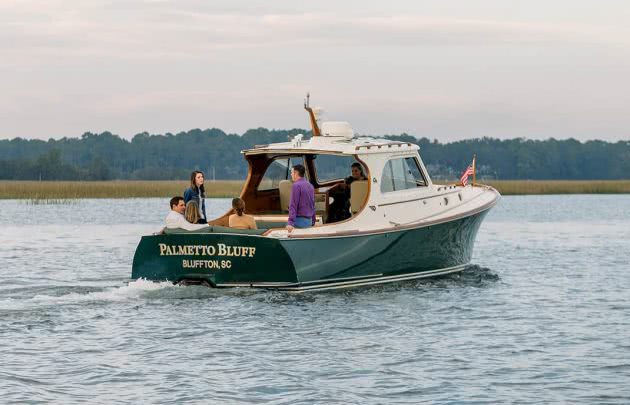 Boating on the May River
