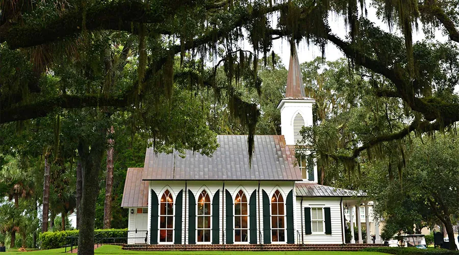 May river chapel at Montage Palmetto Bluff