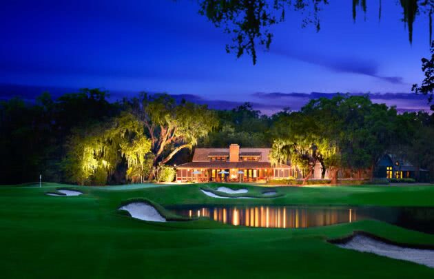 May River Golf Course at Twilight in Palmetto Bluff