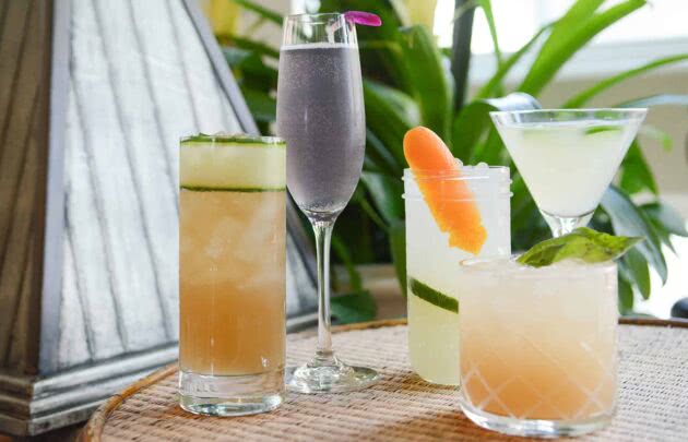 Cocktails at Montage Palmetto Bluff