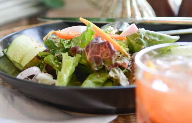 Palmetto Bluff Dining with Rafe's Young Lettuce Salad