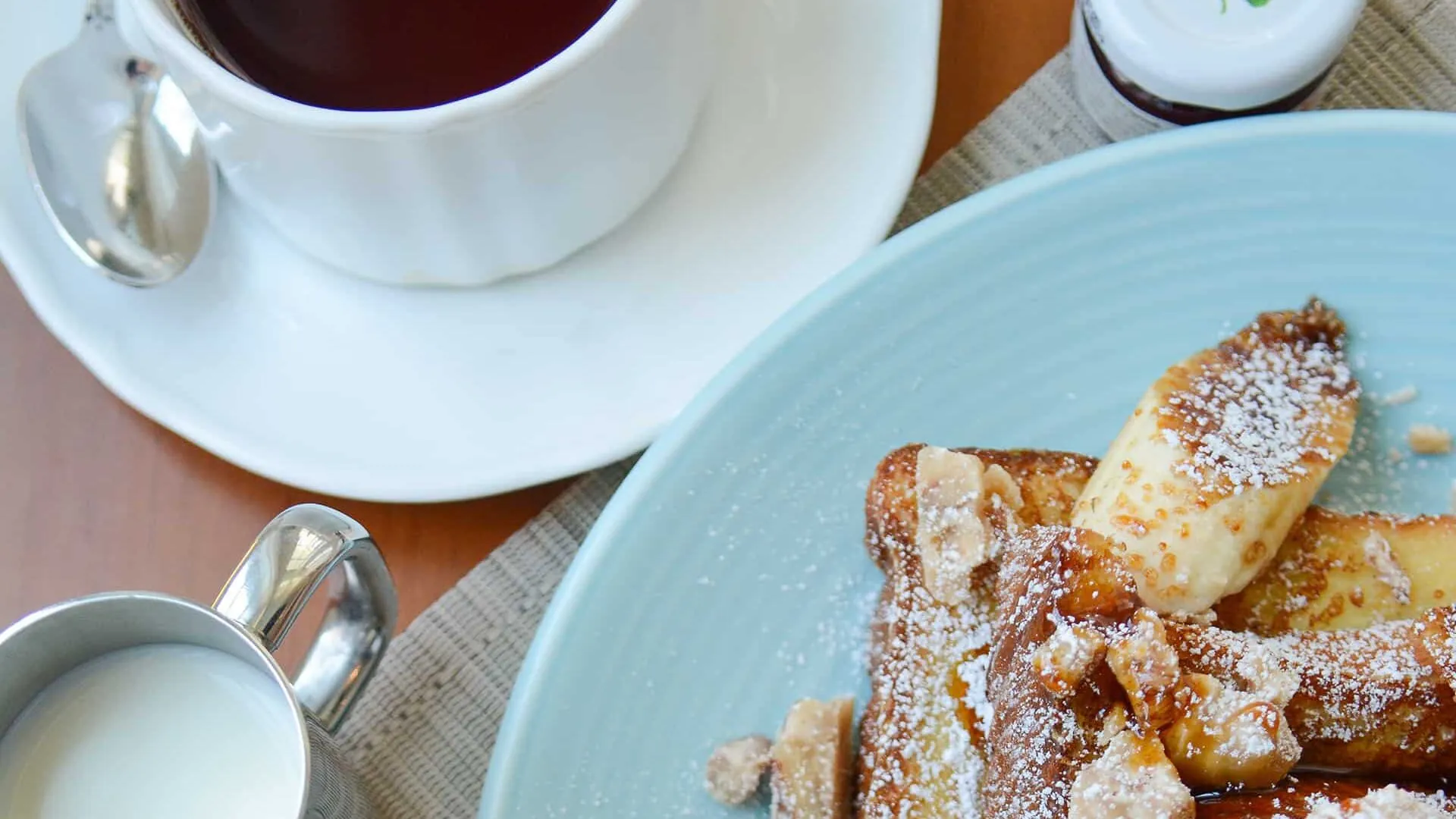 Pecan Praline French Toast at Octagon restaurant