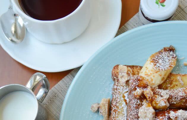 Pecan Praline French Toast at Octagon restaurant