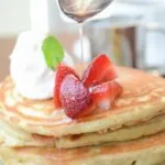 Sweet Cream Pancakes at Palmetto Bluff restaurant