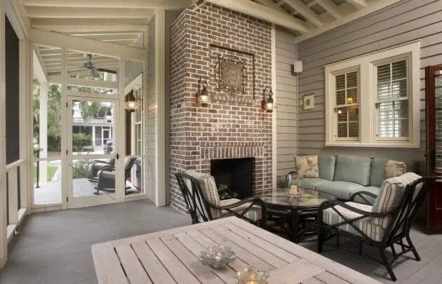 Screened Porch at Palmetto Bluff hotel