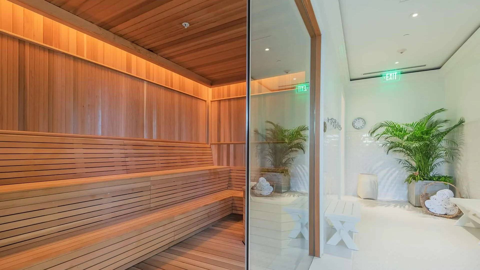 Sauna at Montage Spa