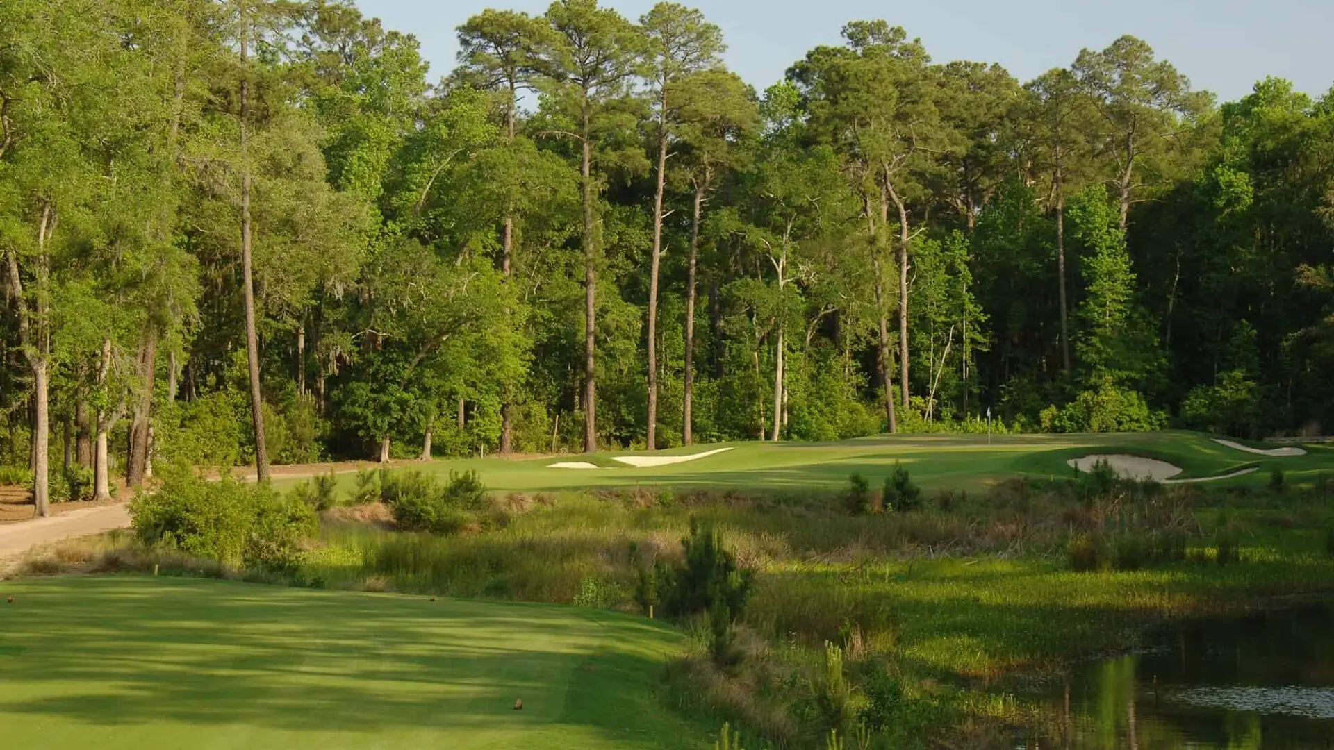 Hole Two at May River Golf Course | 206 Yards | Par Three
