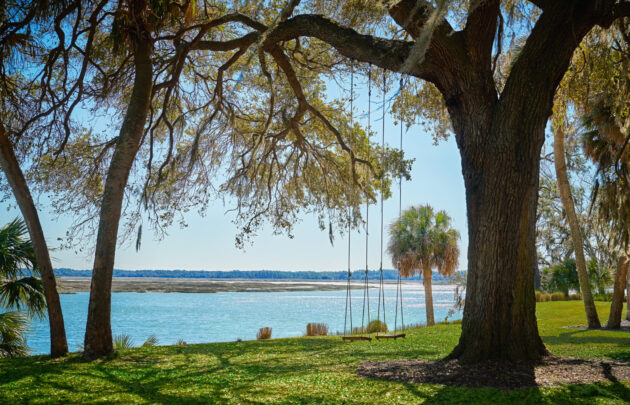 May River views from cottage