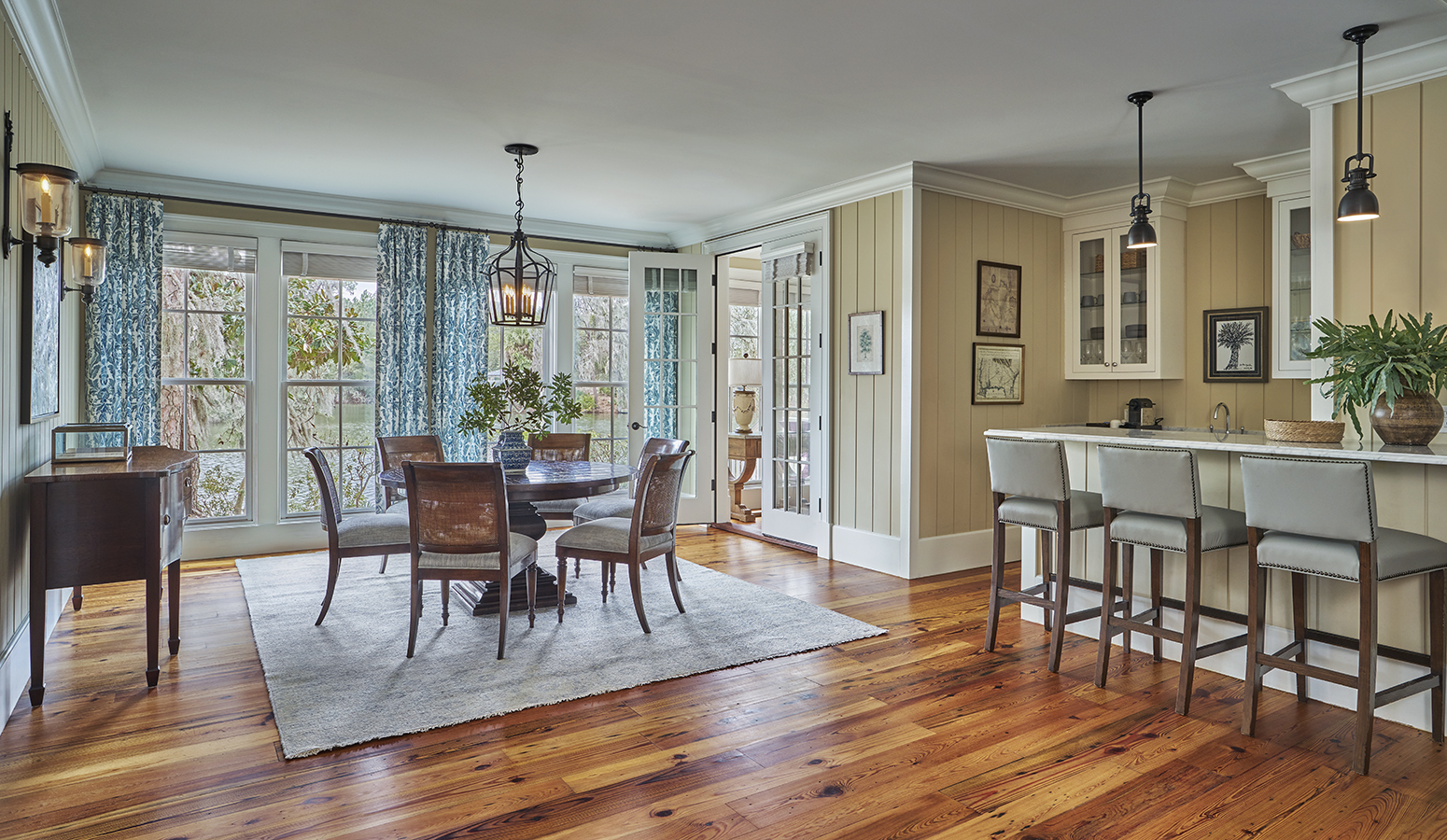 Magnolia Two-Bedroom Cottage Kitchenette