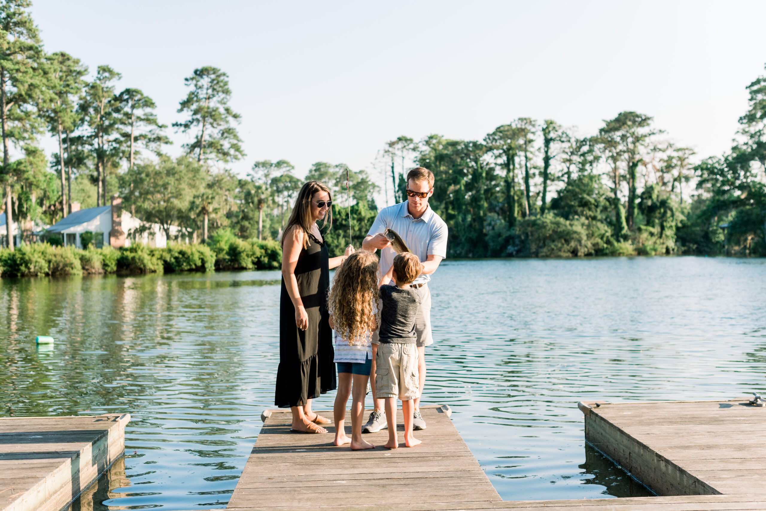 fathers day weekend fishing family