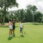 family golf