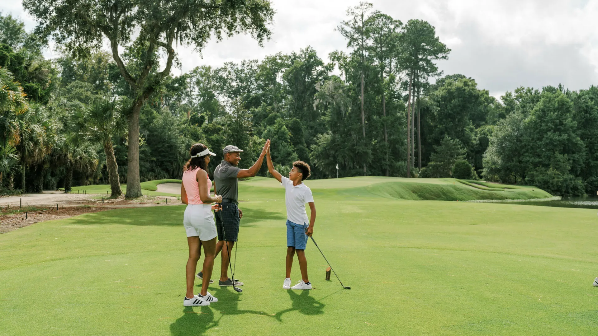 family golf