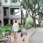 strolling in wilson village