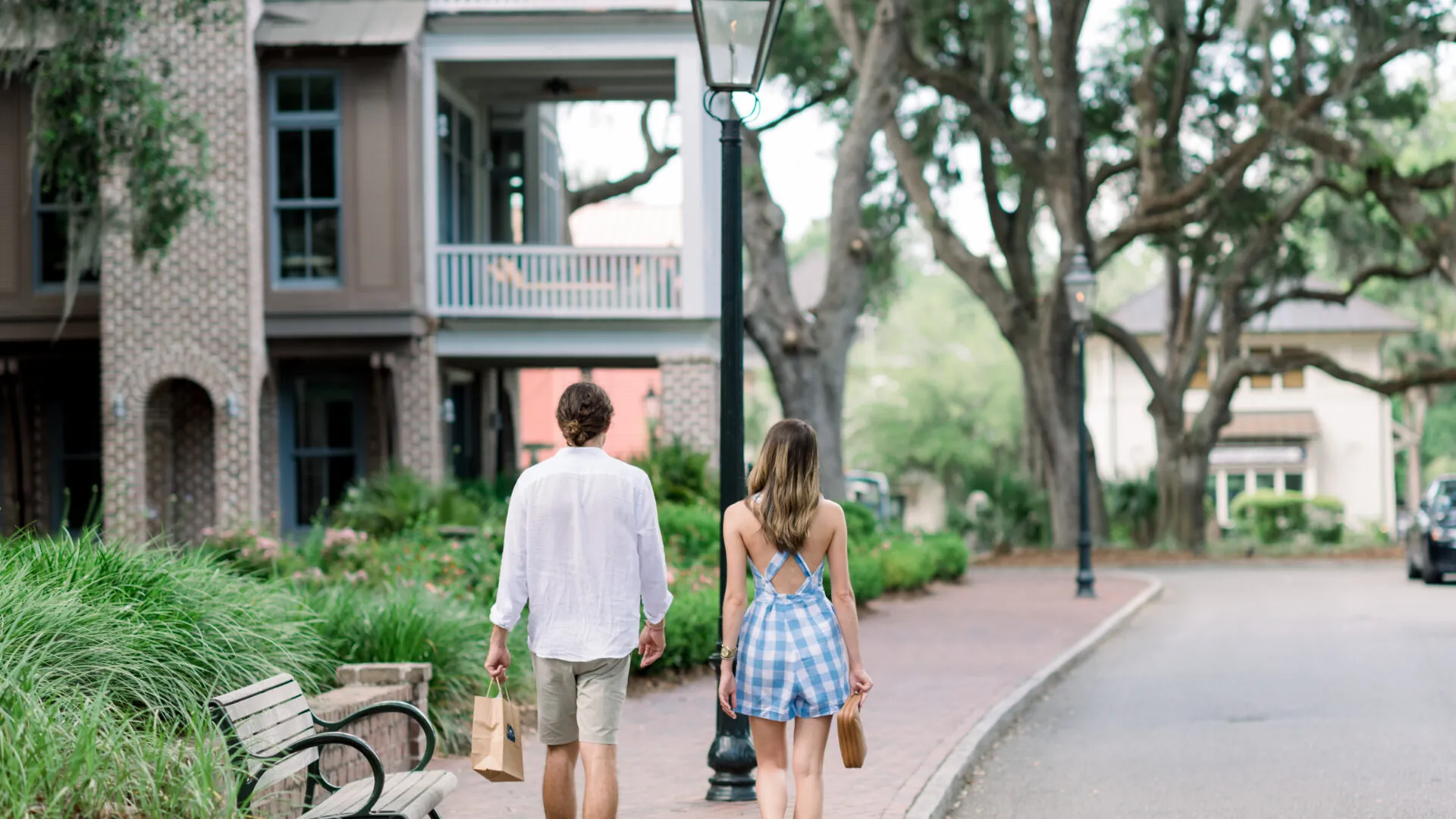 strolling in wilson village
