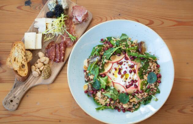 Octagon Charcuterie and Whipped Feta