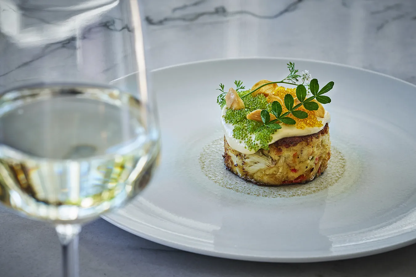 River House crab louie