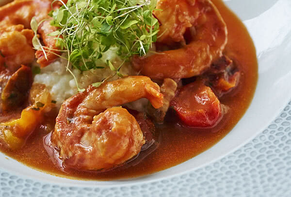 Octagon Shrimp & Grits