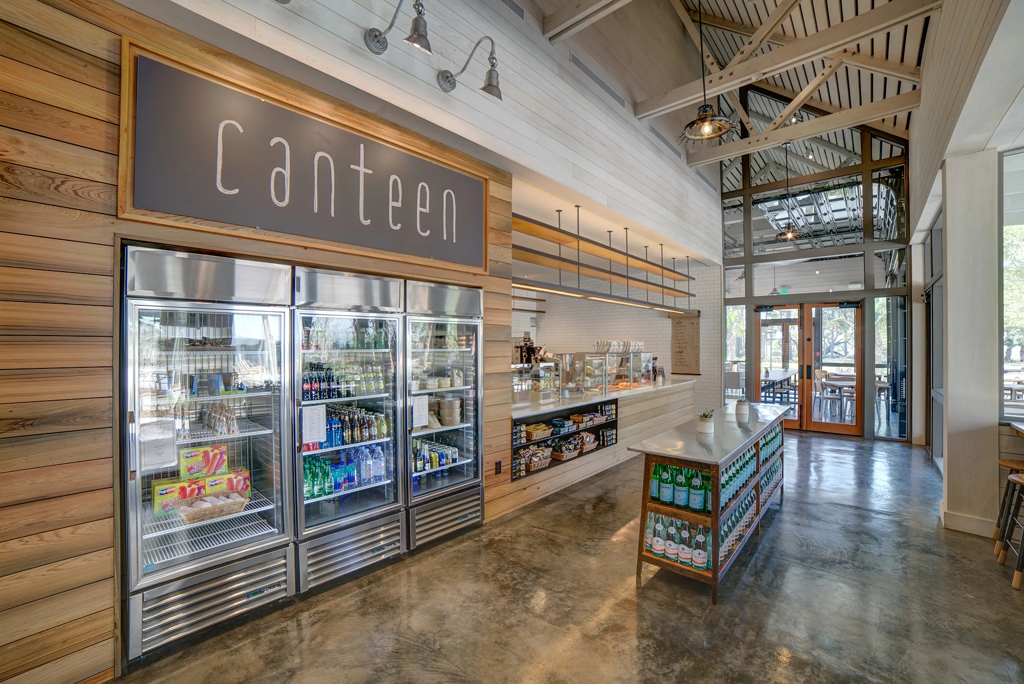Canteen Interior at Montage Palmetto Bluff