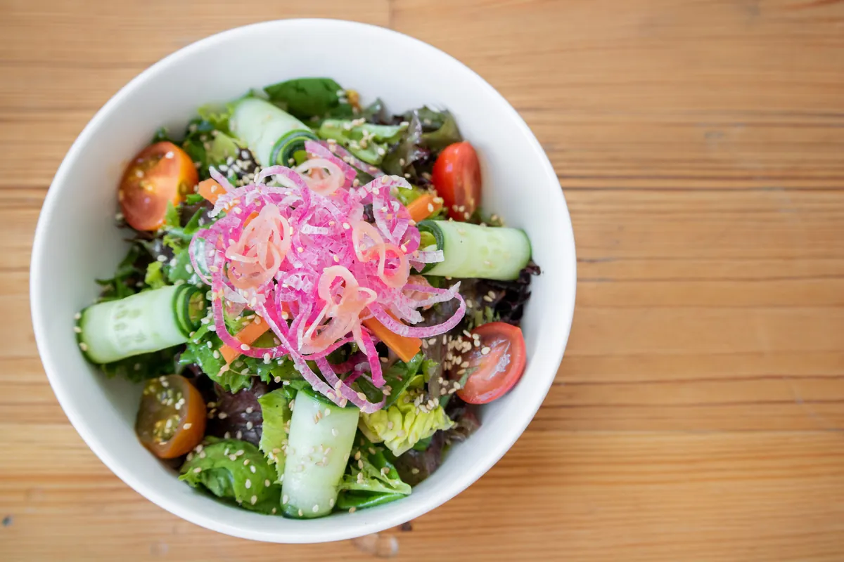 Salad at Octagon at Montage Palmetto Bluff