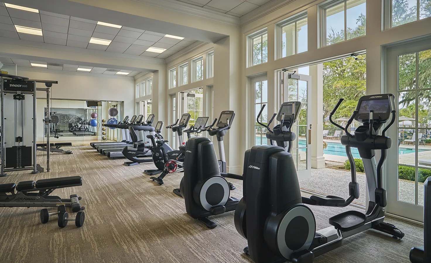 Fitness Center at Montage Palmetto Bluff