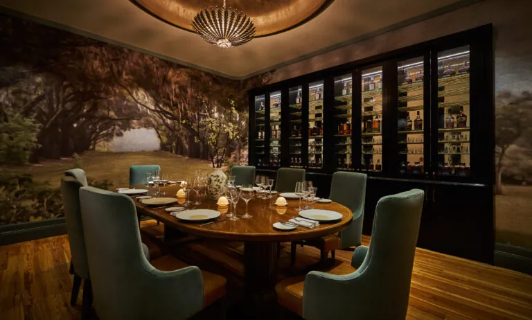 Private Dining Room at the River House at Montage Palmetto Bluff